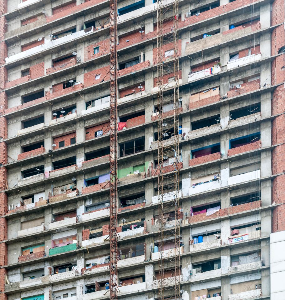 Vertical Slum Invasion in Caracas