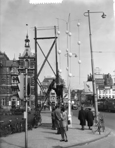 Versiering op het Leidseplein, Bestanddeelnr 907-0657