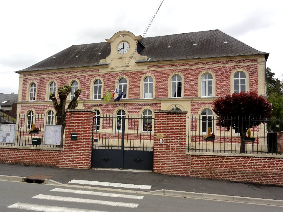 Versigny (Aisne) mairie - écoles