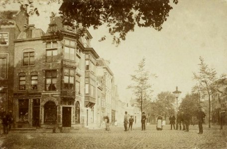 Verwulft hoek Grote Houtstraat, zuidzijde, ziende naar het westen, Inventarisnummer NL-HlmNHA 1100 KNA006008017
