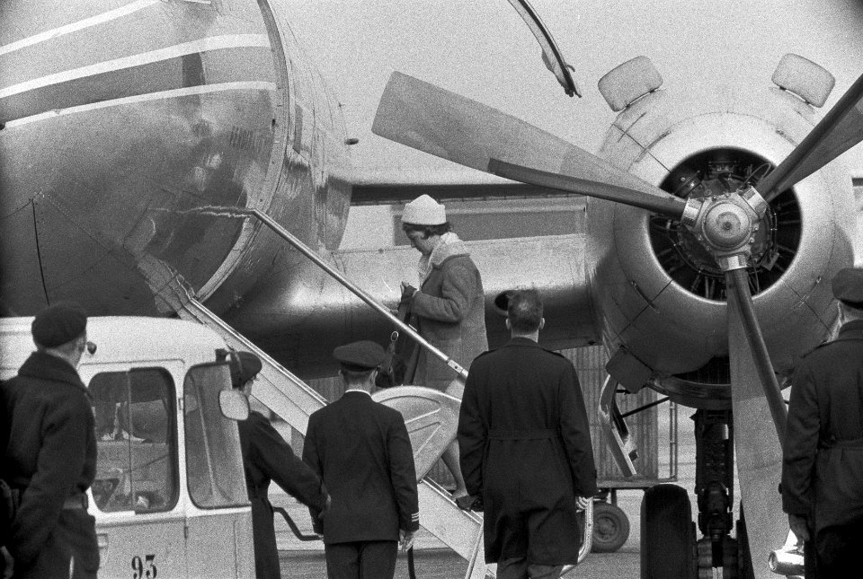 Vertrek van Prinses Irene naar Munchen van Schiphol, Bestanddeelnr 912-0810