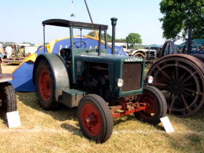 Very old Hanomag tracktor photo