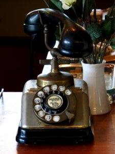 Very old telephone, pic2 photo