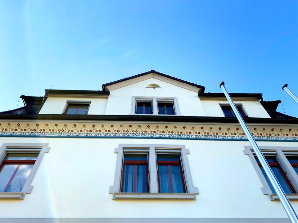 Verzierungen Rathaus Erbach (Donau)