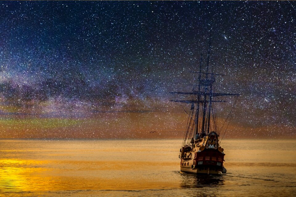 Sky ocean imagination