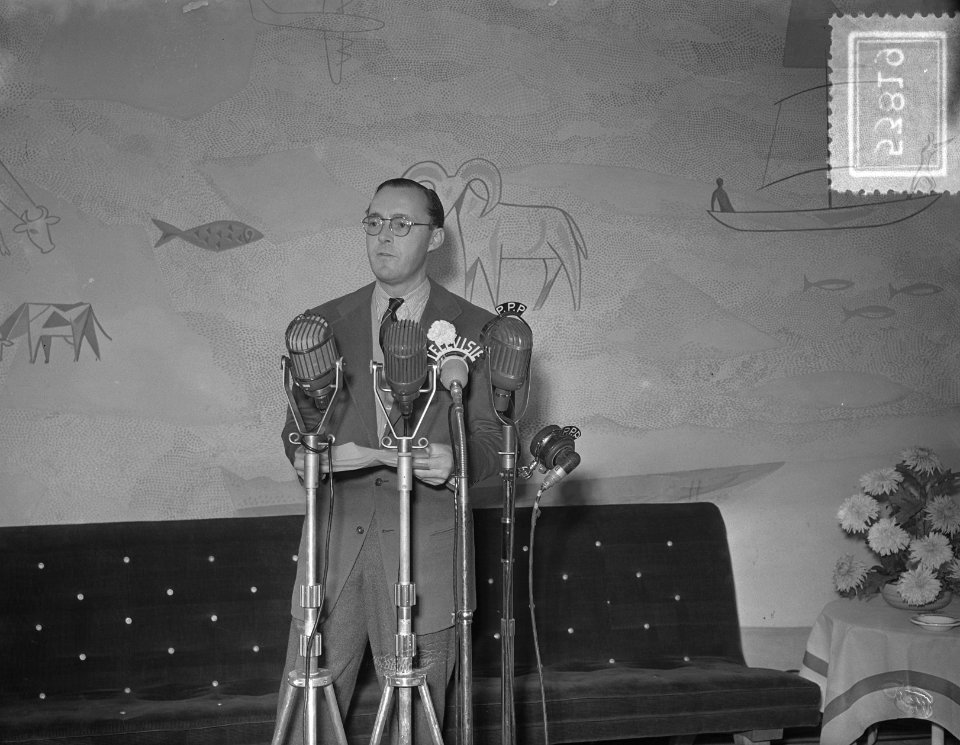 Vertrek Prins Bernhard naar Zuid-Amerika, Bestanddeelnr 905-3819