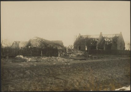 Verwoeste gebouwen, Bestanddeelnr 158-2252