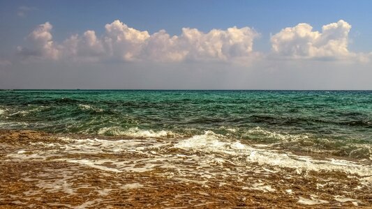 Horizon nature seascape