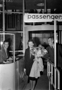 Vertrek Nel van Vliet naar Amerika, Bestanddeelnr 902-5551