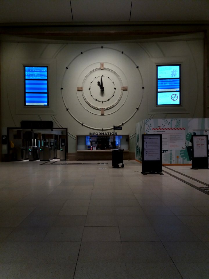 Versailles - Gare de Versailles-Château-Rive-Gauche - Grand hall