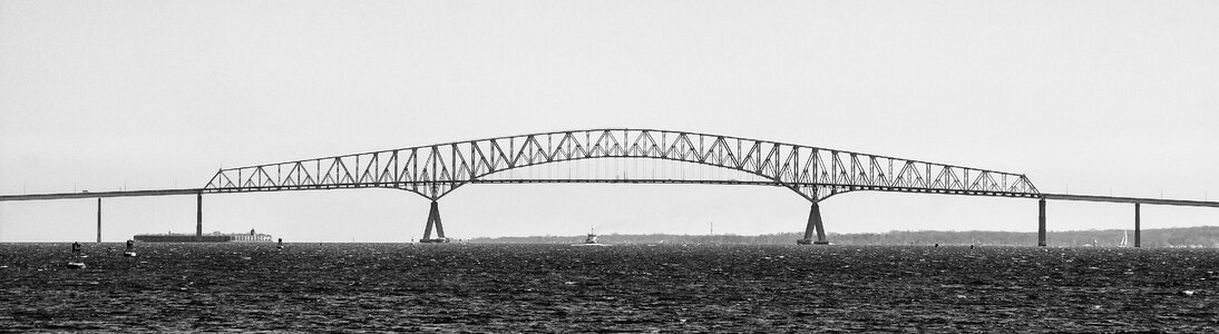 Landscape water francis scott key bridge