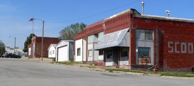 Verdon, Nebraska E side Main from 3rd 1