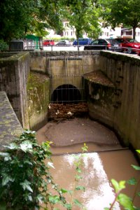 Verdolung Bachgasse Bensheim-Auerbach
