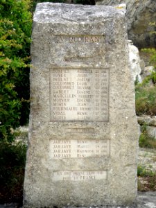 Vercoiran Monument aux morts
