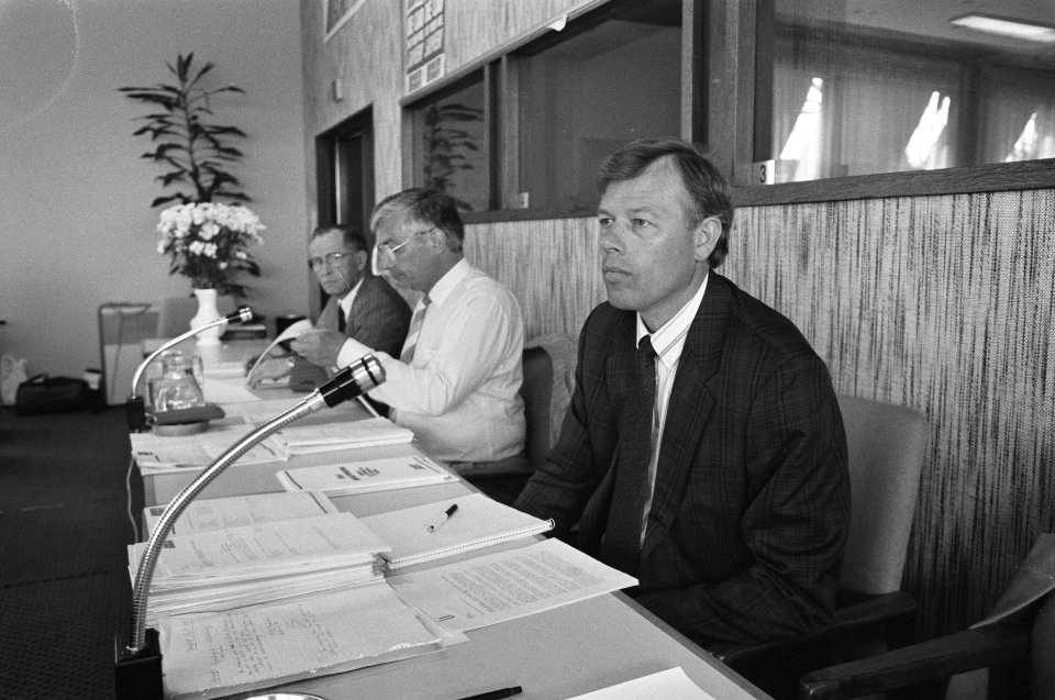 Verbondsraad Industriebond FNV in Nunspeet bijeen voor samenstelling nieuw bestu, Bestanddeelnr 934-2477