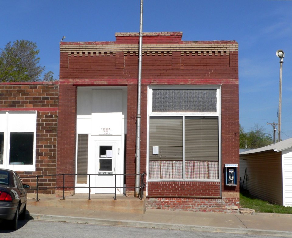 Verdon, Nebraska town hall 1
