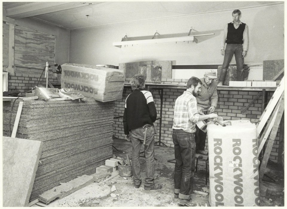 Verbouwing van de muziekschool in Overveen