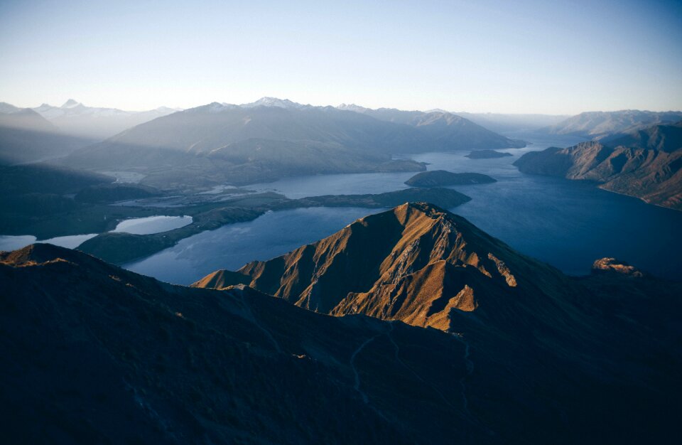 Sky summit ridge photo