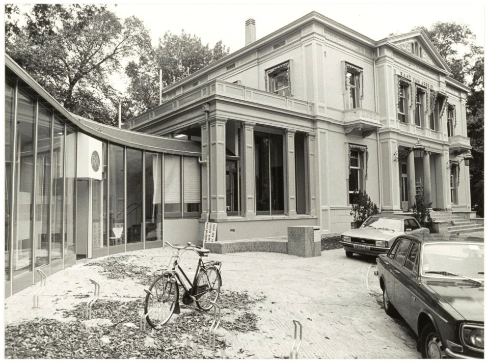 Verbouwing en uitbreiding Raad van Arbeid aan het Staten Bolwerk. NL-HlmNHA 54012592