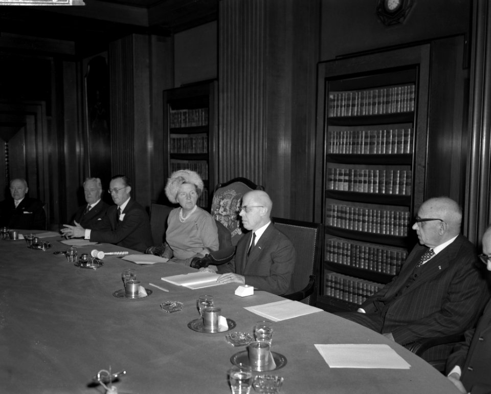 Vergadering van de Raad van State ter gelegenheid van honderdjarig bestaan, Bestanddeelnr 913-3119