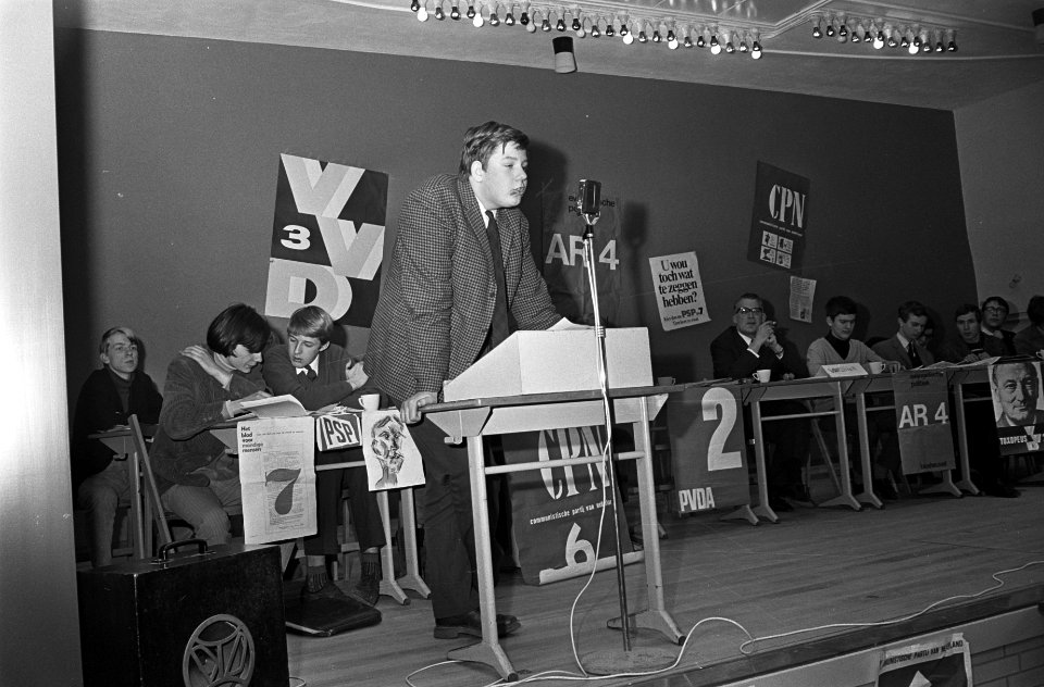 Verkiezingen op HAVO-school in de Zocherstraat, Bestanddeelnr 920-0764