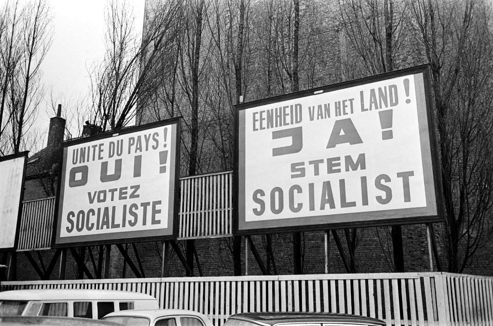 Verkiezingen in Belgie 31 maart aanstaande. Ook het Brusselse Manneke speelt een, Bestanddeelnr 921-1732