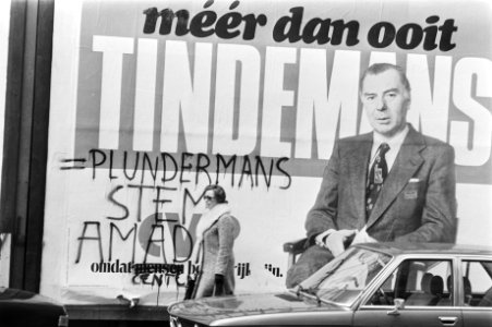 Verkiezingsaffiche van de Christen Democtratische Partij van de demissionaire pr, Bestanddeelnr 929-1154