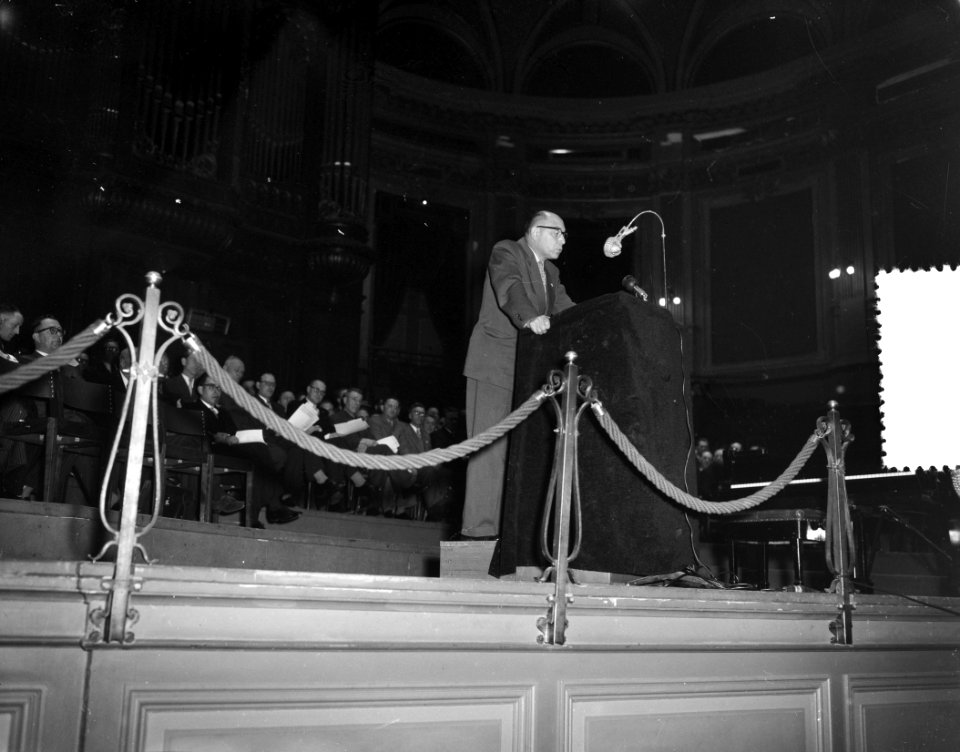 Vergadering Jungschlaeger comite Concertgebouw, Bestanddeelnr 907-7335