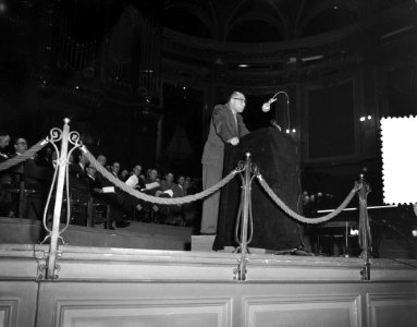 Vergadering Jungschlaeger comite Concertgebouw, Bestanddeelnr 907-7335