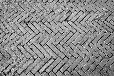 Bricklaying pattern herringbone photo