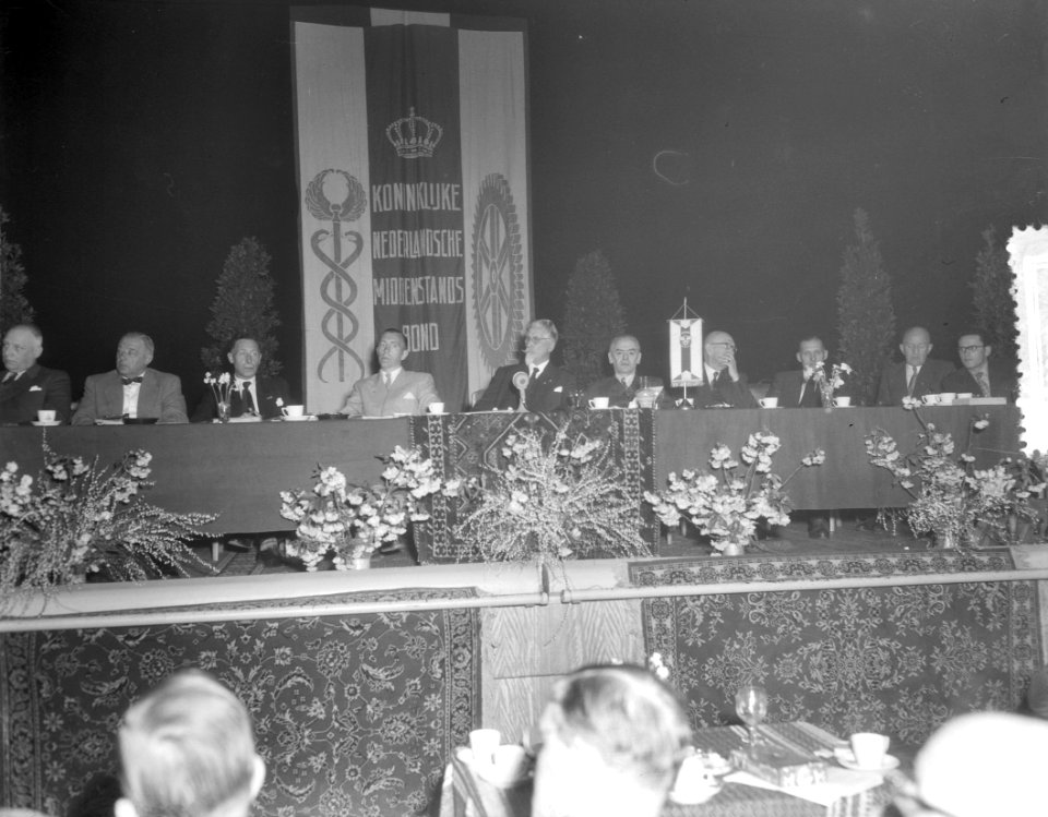 Vergadering Koninklijke Nederlandse Middenstandsbond, Bestanddeelnr 906-4614