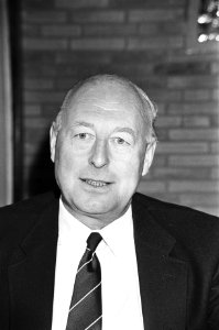 Vergadering over Bouw-CAO in Woerden G. J. Tiemstra (AVBB), Bestanddeelnr 931-5586