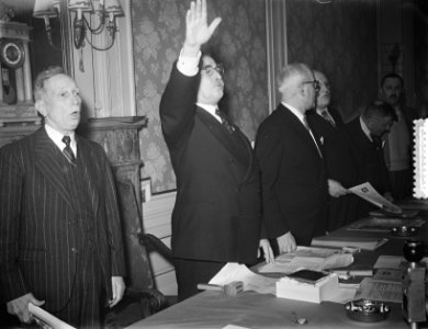 Vergadering KNWU Utrecht. Opdracht Wielersport, Bestanddeelnr 905-6165