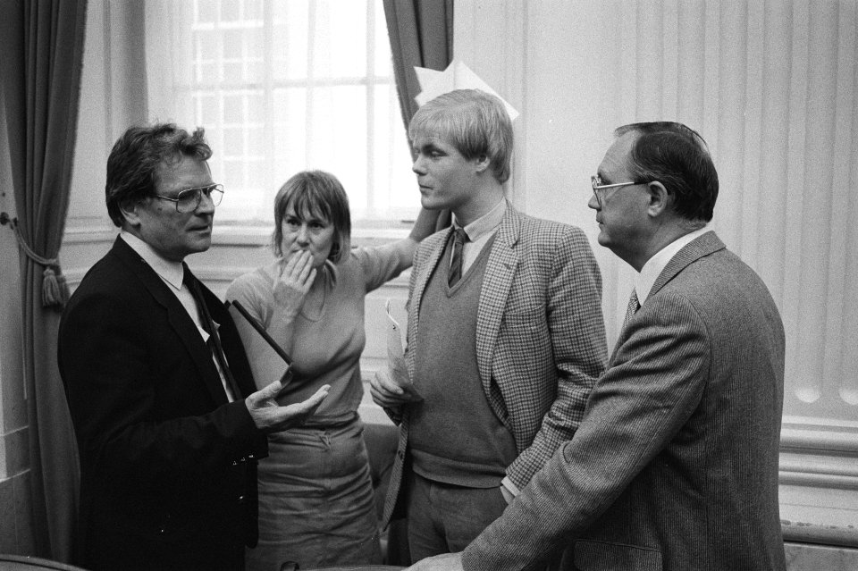 Vergadering over een 13e maand bij de WAO-dagloonberekening in de Tweede Kamer , Bestanddeelnr 932-7158