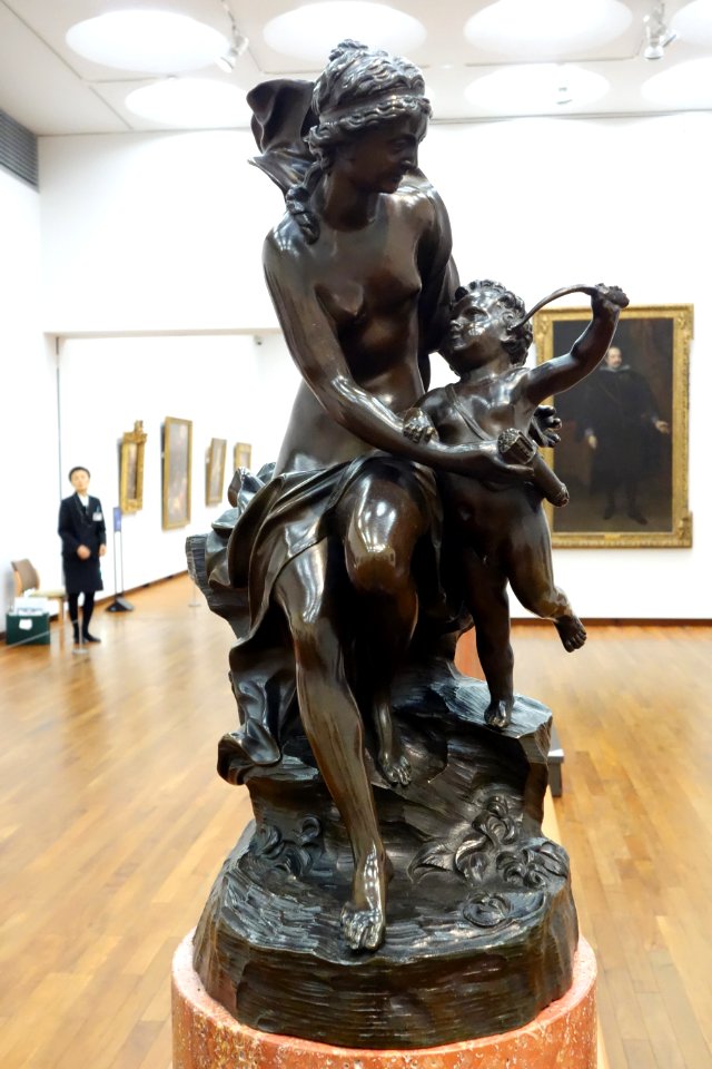 Venus Disarming Cupid by Corneille van Cleve, c. 1700-1710 - National Museum of Western Art, Tokyo - DSC08222
