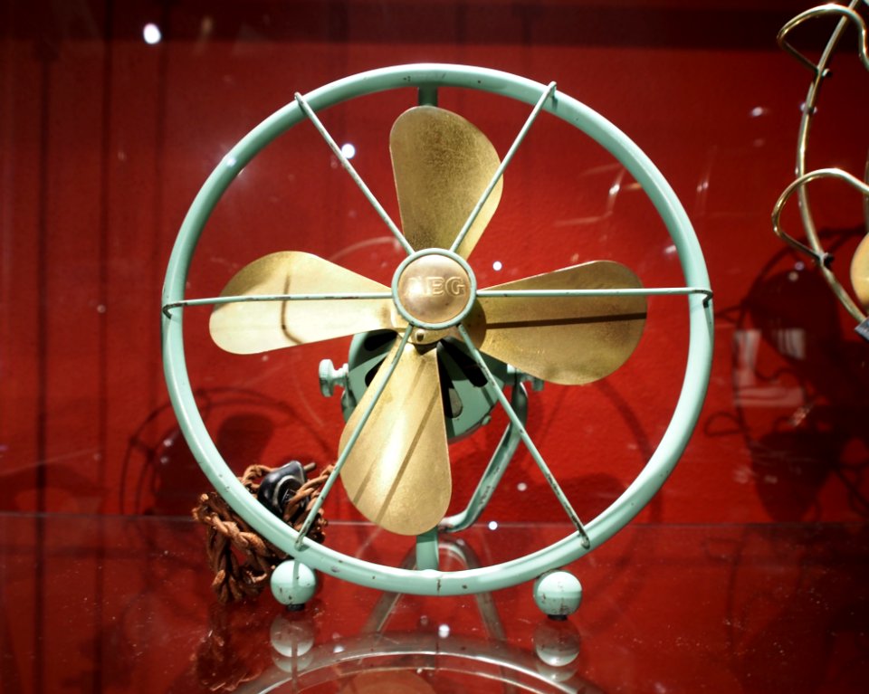 Ventilateur AEG 1936 Marconi, Musée EDF Electropolis