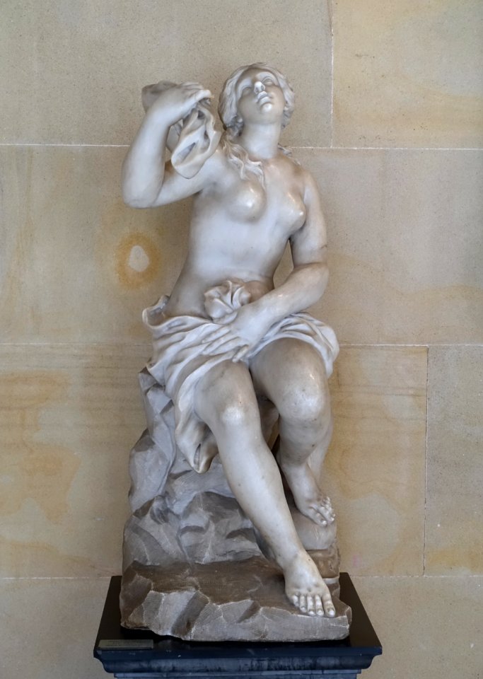 Venus, Isidoro Franchi, before 1719 - Chapel Corridor, Chatsworth House - Derbyshire, England - DSC03021