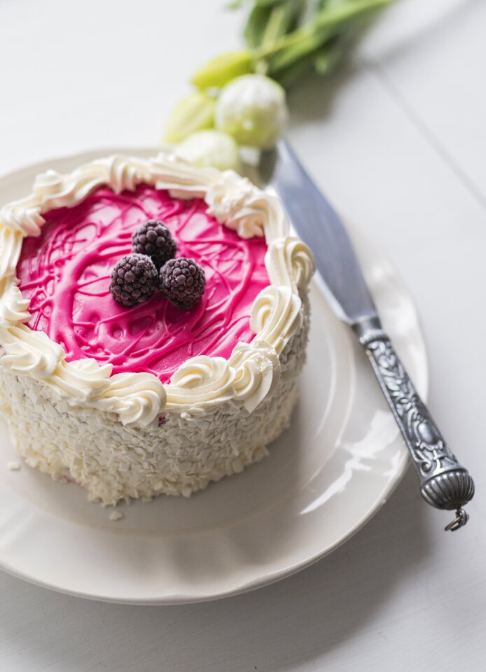 Food disk flower