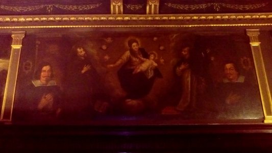 Vergine con Gesù, San Francesco e San Tommaso 
