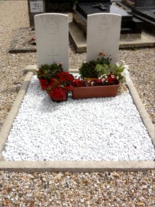 Vergetot (Seine-Mar.) tombes militaires de la CWGC