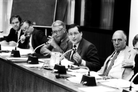 Vergadering van de Tweede Kamercommissies van Onderwijs en WVC over academische , Bestanddeelnr 932-5993
