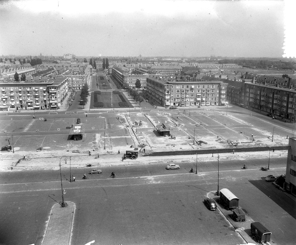 Verfraaiing Stadionplein Amsterdam, Bestanddeelnr 907-2032