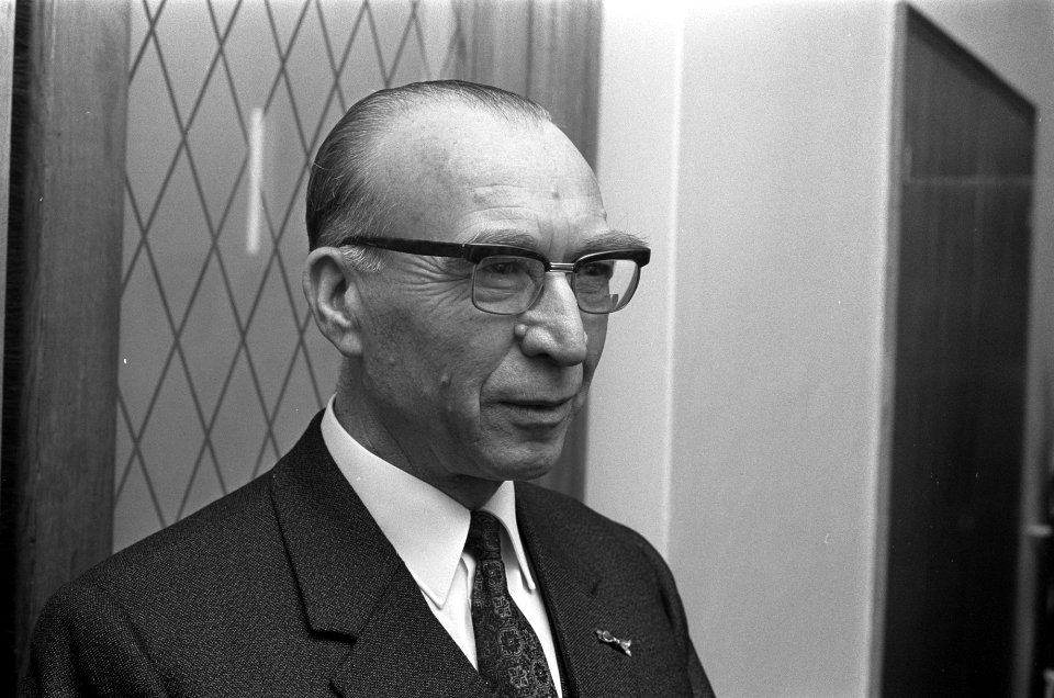 Vergadering van de Unieraad van de CHU in het gebouw voor Kunsten en Wetenschap…, Bestanddeelnr 922-9741