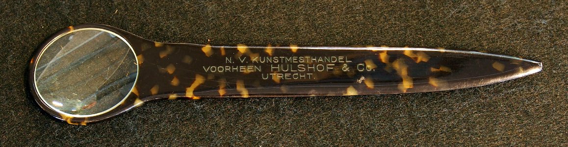 Vergrootglas, Delftsche Voederkalk, NV Kunstmesthandel, voorheen Hulshof & Co, Utrecht, foto2