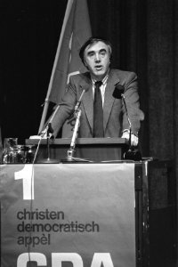 Vergadering ARP partijraad, tevens opdracht ARP, De Boer tijdens rede, Bestanddeelnr 929-4335