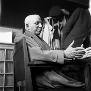 Verhoor van Max Blokzijl, de radiopropagandist van de NSB, Bestanddeelnr 900-2863