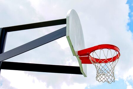 Basketball sport hoops