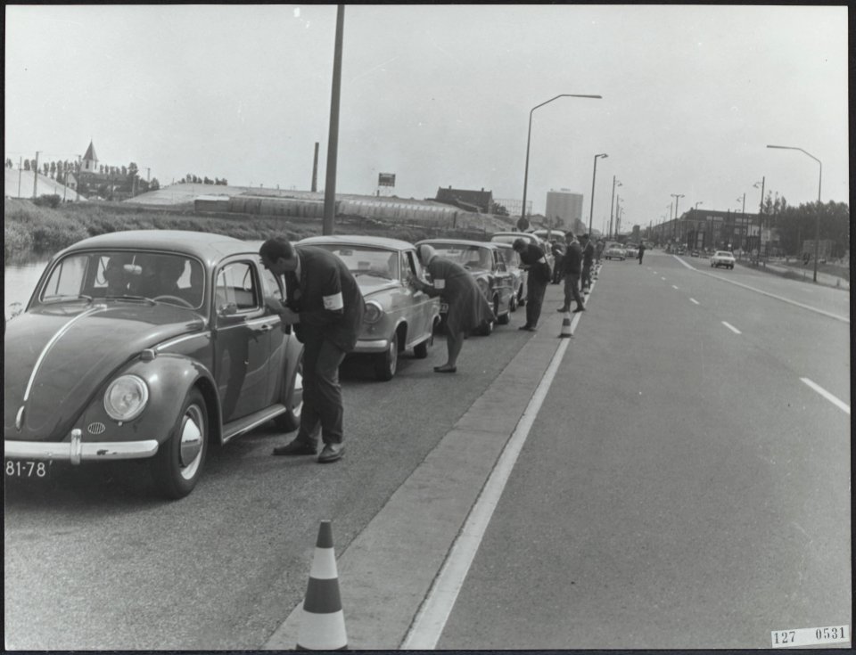 Verkeer, verkeerstelling, Bestanddeelnr 127-0531