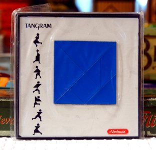Verkade tangram spelletje