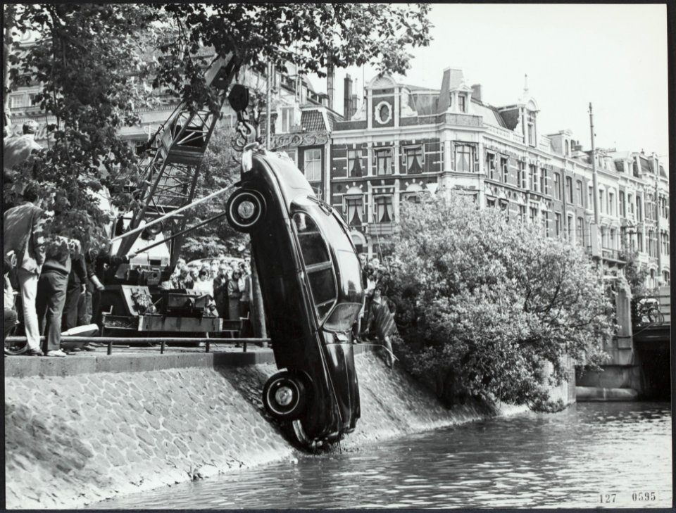 Verkeer, ongelukken, Bestanddeelnr 127-0595